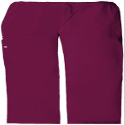 Cherokee Premium Core Stretch Unisex Cargo Scrubs Pant, Wine, Medium