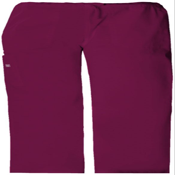 Cherokee Premium Core Stretch Unisex Cargo Scrubs Pant, Wine, Medium