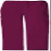 Cherokee Premium Core Stretch Unisex Cargo Scrubs Pant, Wine, Medium view 1