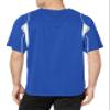 Alleson Athletic Men's Baseball Jersey, Royal/Grey/White, Large view 2