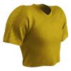 CHAMPRO Men's Standard Porthole Mesh Adult Practice Football Jersey, Gold, 3X-Large view 1