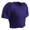 CHAMPRO Men's Standard Porthole Mesh Adult Practice Football Jersey, Purple, Medium view 1
