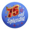 75 & Splendid Satin Button view 1