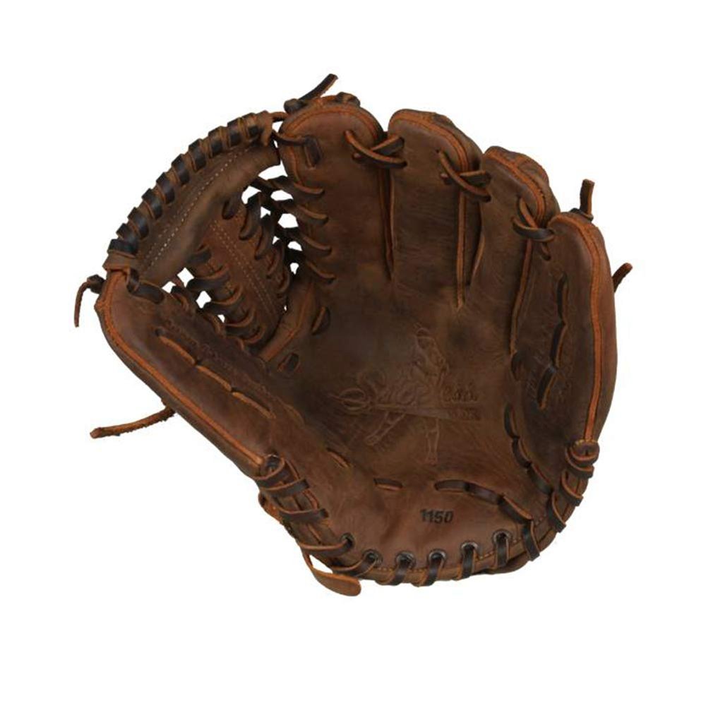 SHOELESS JOE 12 1/2" Proffesional Series Modified Trap Baseball Glove, Left Hand Throw