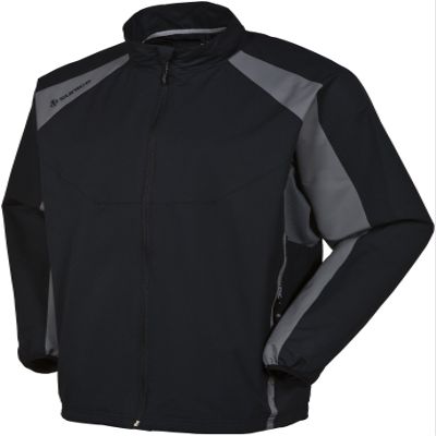 Sunice Men's Dalkey Full Zip Jacket, Black/Shadow, XXX Large