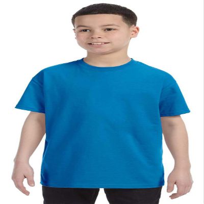 Custom Youth Hanes T-Shirt - Sapphire - 5450