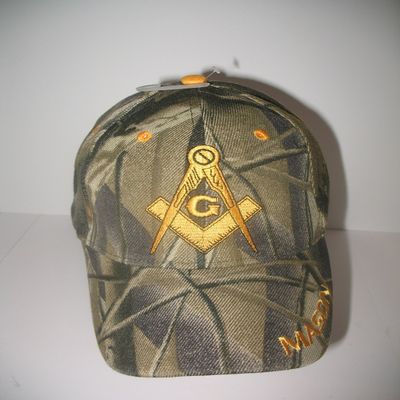 Freemason Embroidered Adjustable Hat Mason Masonic Lodge Baseball Cap