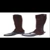 Perri's Ladies Preofessional Half Chaps, Brown, Large/Tall view 2