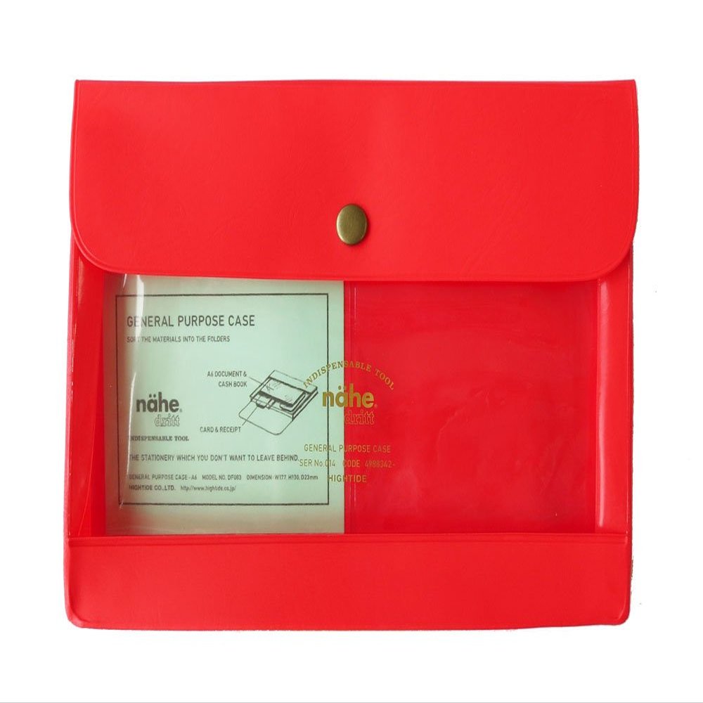 HIGHTIDE DF083 High Tide General Purpose Case Nhe A6 Red