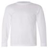 BA5060 Bayside Adult Long Sleeve Tee - WHITE - 2XL