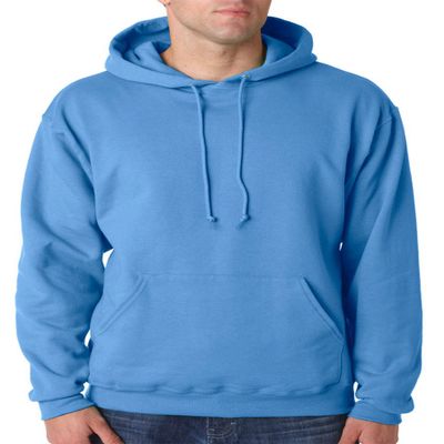 Jerzees Adult 8 oz. NuBlend Fleece Pullover Hood S COLUMBIA BLUE
