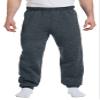 Jerzees Adult 8 oz. NuBlend Fleece Sweatpants L BLACK HEATHER view 1