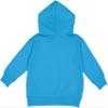 RABBIT SKINS Toddler Fleece Long Sleeve Hooded Pullover Sweatshirt with Side Seam Pockets, Turquoise, 5T/6T view 2