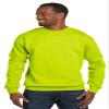 Hanes ComfortBlend manga larga Fleece Crew  p160, Safety Green, Small view 1