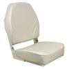 Springfield Marine 1040649 High Back Folding Coach Seat - White view 1