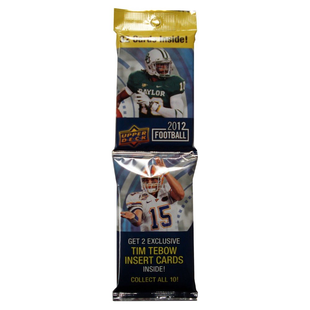 2012 Upper Deck Football Fat Packs - Packs of 18