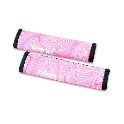 Yakgrips Takeapart Kayak Paddle Grips, No-Slip, Prevents Blisters (Pink Swirl) - Cascade Creek