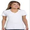 Hanes Women's Nano- V-Neck T-Shirt White XX-Large view 1