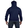 Champion Mens Double Dry Action Fleece Pullover Hoodie L Navy view 2