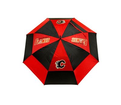 Team Golf NHL Nashville Predators Golf Umbrella 62" Golf Umbrella with Protective Sheath, Double Canopy Wind Protection Design, Auto Open Button