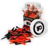 Team Golf NHL Philadelphia Flyers Jar Of 175 Golf Tees 2-3/4" Golf Tees, 175 Pack, Regulation Size, Multi Team Colors view 1