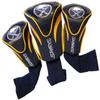 Team Golf NHL Buffalo Sabres Contour Golf Club Headcovers (3 Count) Numbered 1, 3, & X, Fits Oversized Drivers, Utility, Rescue & Fairway Clubs, Velour lined for Extra Club Protection view 1