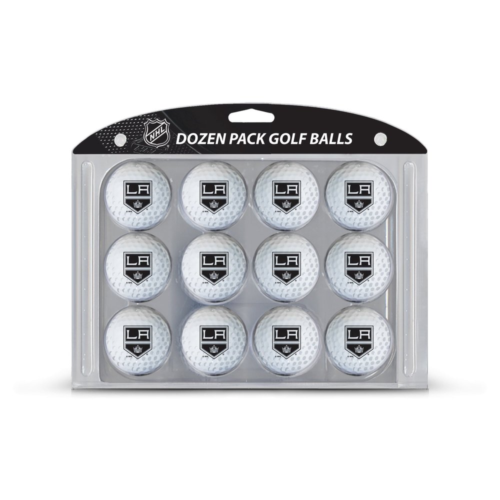 Team Golf NHL Los Angeles Kings Golf Balls, 12 Pack Dozen Regulation Size Golf Balls, 12 Pack, Full Color Durable Team Imprint