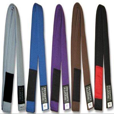 Ring to Cage Brazilian Jiu Jitsu Belt - Black - Size A2