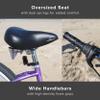 Firmstrong Urban Women's Beach Cruiser Bike, 3 Speed Bicycle, 26 Inch Wheels, Purple view 4