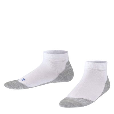 FALKE Kids Active Sunny Days Sneaker Socks, White, 4-5.5
