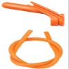 Pine Ridge Archery Nitro Peep Sight, Orange, 1/4-Inch view 1