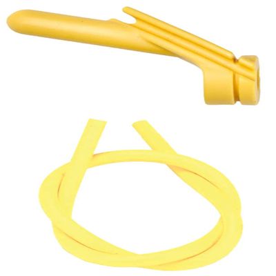 Pine Ridge Archery Nitro Peep Sight, Yellow, 1/4-Inch