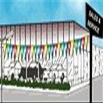 100' Long Multi-Color Poly Pennant Streamers