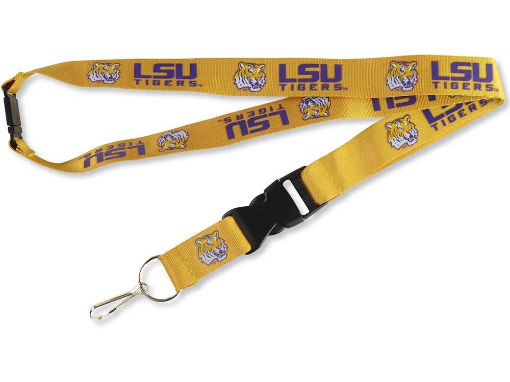 aminco LSU Tigers Detachable Team Lanyard