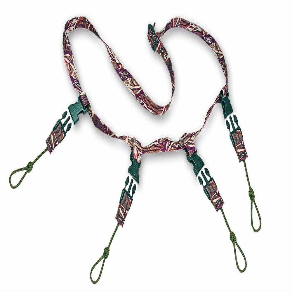 Hammerhead Industries Gear Keeper ACO-0802 Tangle Proof Call Lanyard with Removable Slip-Knot - Secures 4 Duck Calls Adjustable Made in USA