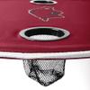 Logo Brands NCAA Arkansas Razorbacks Round Tailgating Table  Portable with Foldable Legs, 4 Cup Holders, Powder-Coated Steel, and 27.6" Surface Diameter, Team Color view 4