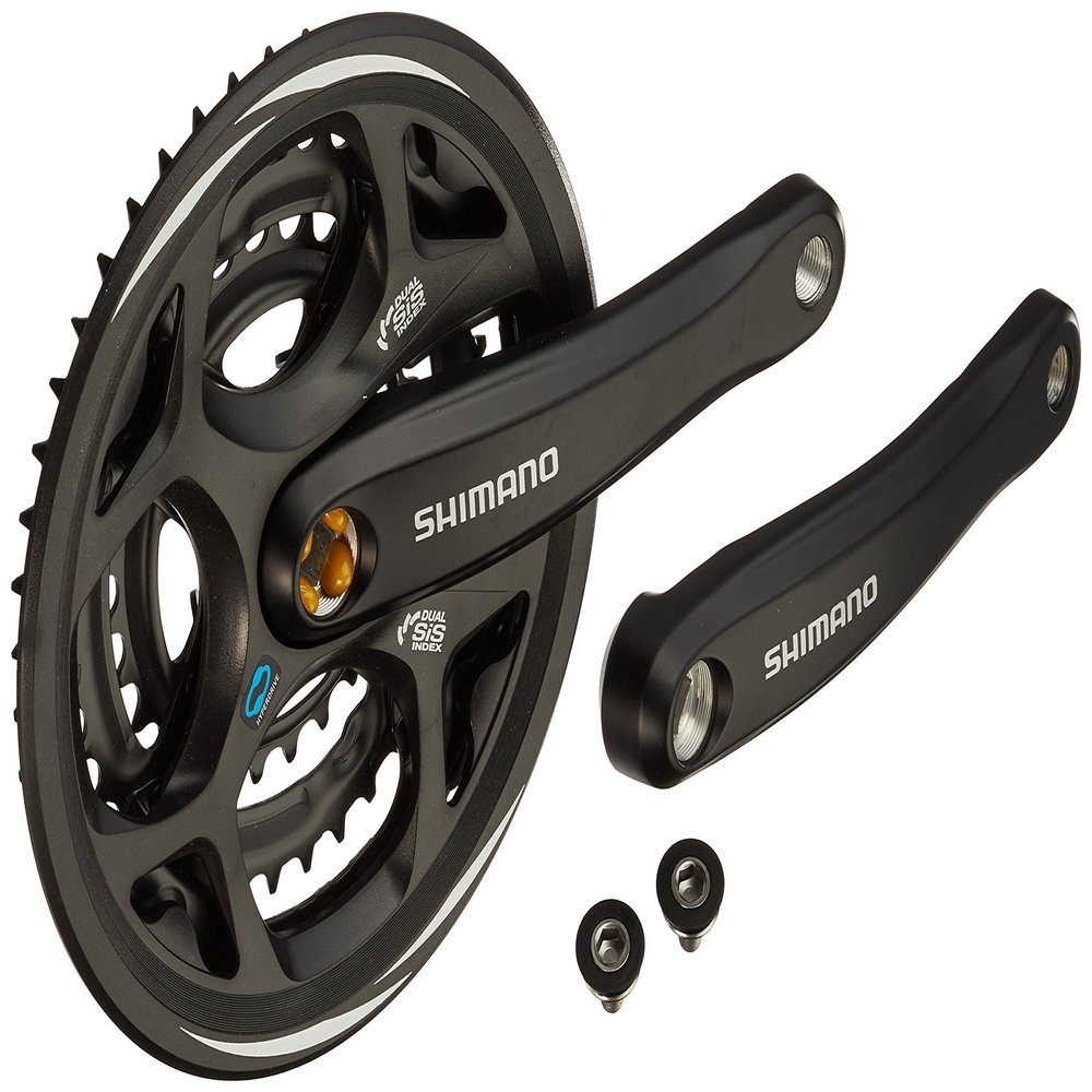 Shimano Altus FC-M311 Crankset 48/38/28 Black 2018 MTB