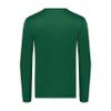 Augusta Sportswear Wicking Long Sleeve T-Shirt, Small, Dark Green view 3