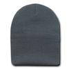 DECKY American Made Kids Watch Caps - No Cuff - (One Size, Charcoal) view 1