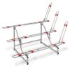 Minoura Ebs-3 Had Tier 3-Bike Display Stand, Grey view 2