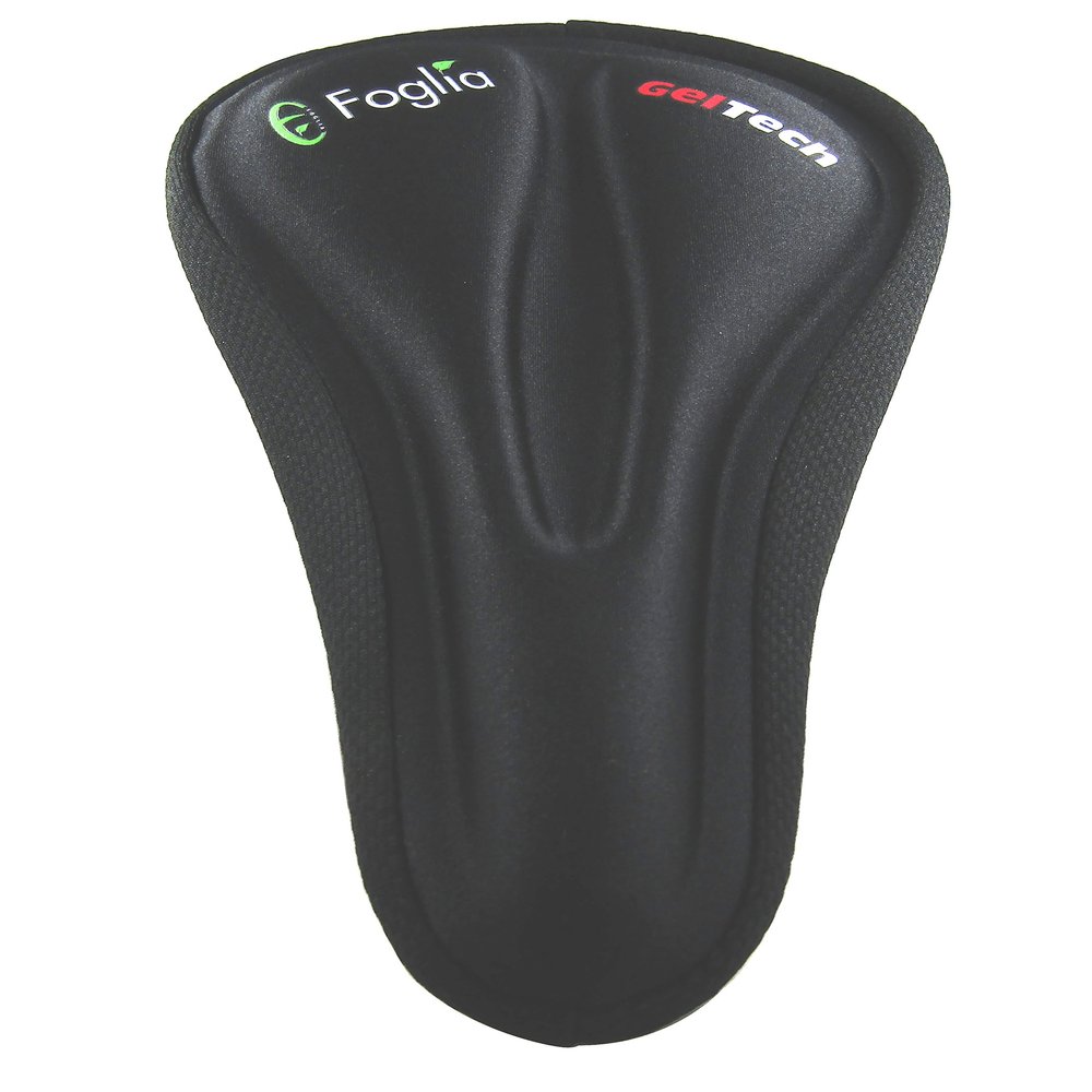 FOGLIA VLC-032/BK Bicycle Saddle Cover Black