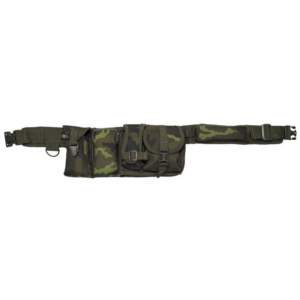 MFH Waist Belt 6 Pockets Czech Woodland