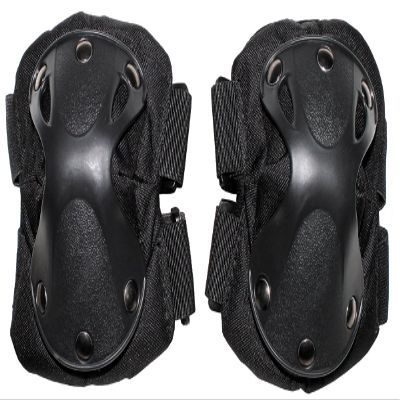 elbow pad. "Defence". black