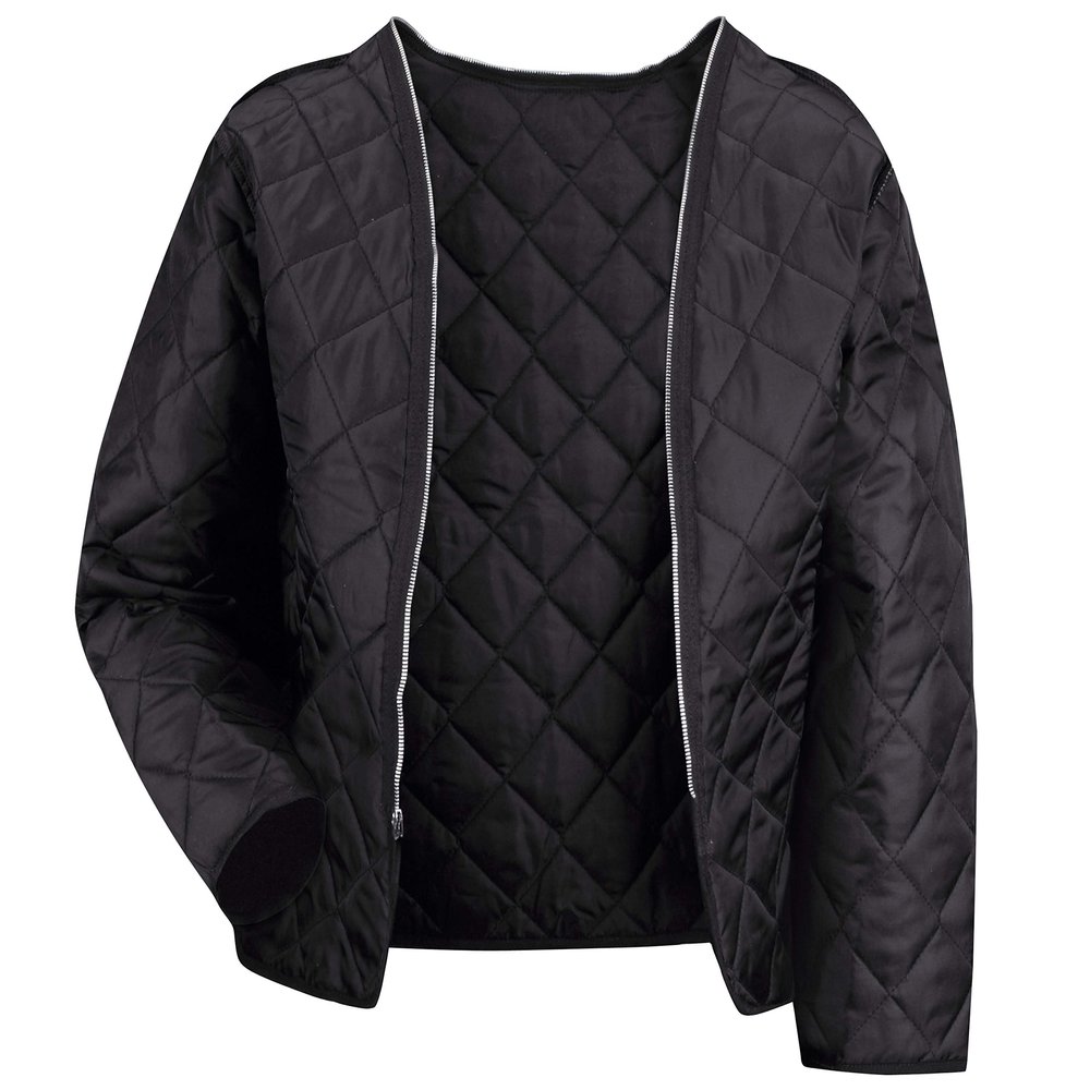 Red Kap Men's Zip-In / Zip-Out Liner, Black, Long 2X-Large