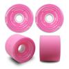 Yocaher Longboard Skateboard Trucks Combo Set 71mm Wheels + 7"/180mm Heavy Duty Aluminum Polished Trucks, Bearing, Riser Pad, and Longboard Hardware Package (Solid Pink Wheel & Polished Trucks) view 4