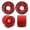 Yocaher Longboard Skateboard Trucks Wheels Combo Set 71mm Wheels + 7"/180mm Heavy Duty Aluminum Black Trucks, Bearing, Riser Pad, and Skateboard Longboard Cruiser Hardware view 4
