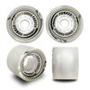 Yocaher Longboard Skateboard Trucks Wheels Combo Set 71mm Wheels + 7"/180mm Heavy Duty Aluminum Black Trucks, Bearing, Riser Pad, and Skateboard Longboard Cruiser Hardware view 4