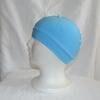 Aqua Sky Blue Dome hat - Spandex Wave Builder Du-rag Cap