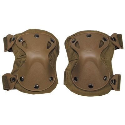 knee pad. "Defence". coyote tan