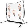 Bownet QB5 Quarterback Throwing Training Net, 8'x8', 5 Sock Targets view 4
